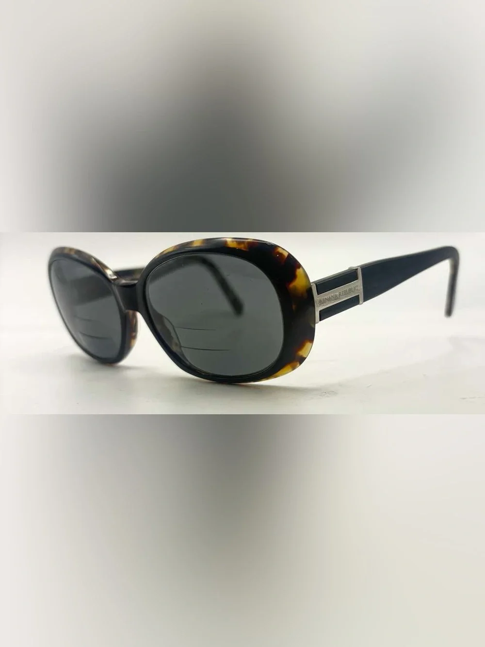 Banana Republic Verity/P/S Black Oval Sunglasses Frames Only